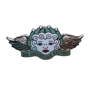 Cheesecake Factory Angel Wings Pin Limited Edition 2012 New Enamel